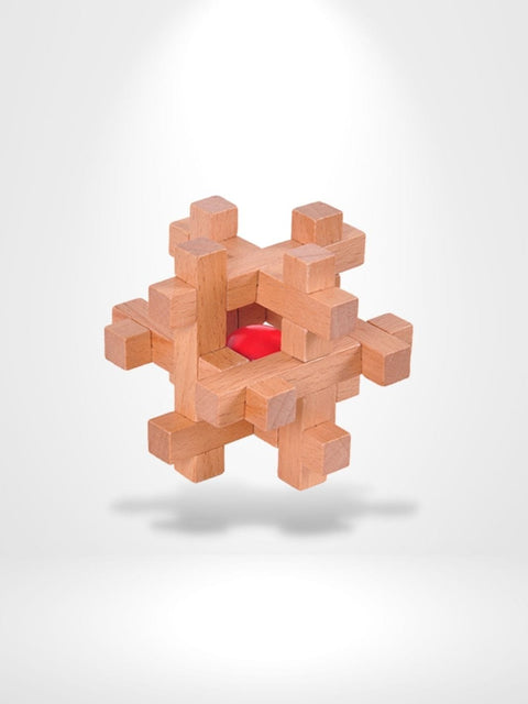 Puzzle 3D Adulte Géométrie Avec Effet | Brainstaker™ Bois