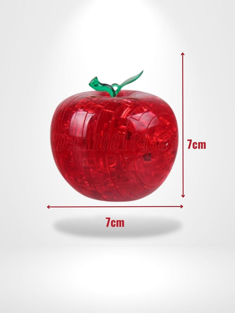 Puzzle 3D Apple | Brainstaker™ Rouge