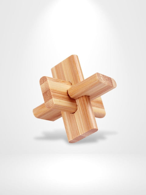 Puzzle 3D Bamboo | Brainstaker™ Bois