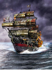 Puzzle 3D Bateau Pirate | Brainstaker™