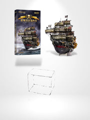 Puzzle 3D Bateau Pirate | Brainstaker™ Modéle avec boite / Noir