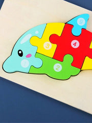 Puzzle 3D Bois Dauphin | Brainstaker™ Bois