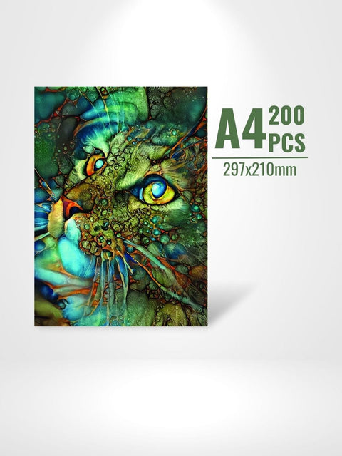 Puzzle 3D Cat | Brainstaker™ A4 / Vert