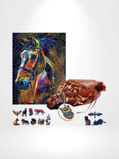 Puzzle 3D Cheval | Brainstaker™
