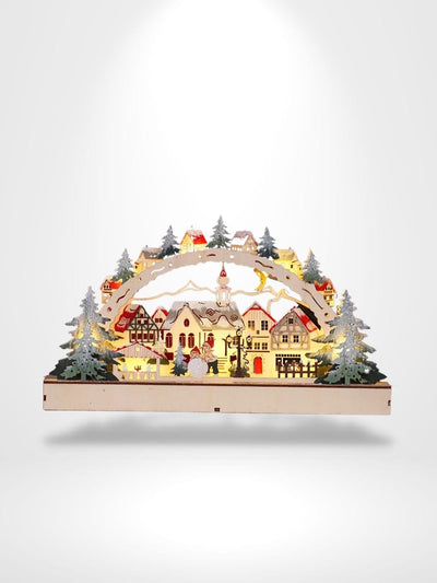 Puzzle 3D Christmas Village | Brainstaker™ Bois
