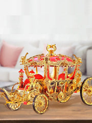 Puzzle 3D Cinderella Carriage Gold  | Brainstaker™ Or
