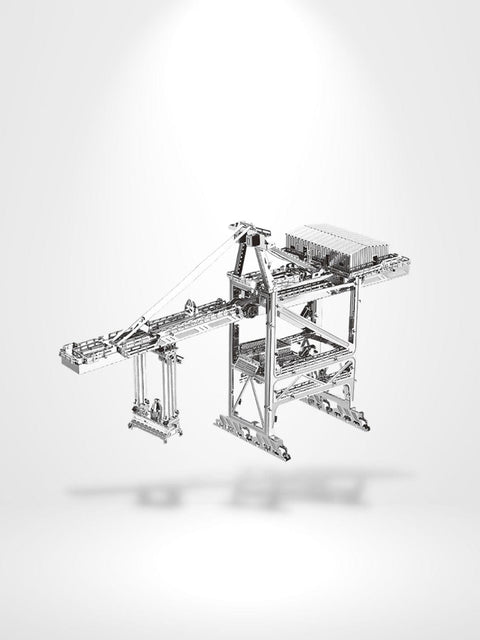 Puzzle 3D Crane | Brainstaker™ Argent