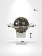Puzzle 3D Crystal Saturn Instructions  | Brainstaker™ Transparent
