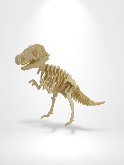 Puzzle 3D Dinosaure Squelette | Brainstaker™ Bois