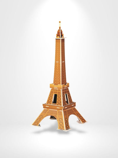 Puzzle 3D Eiffel Tower Paper Model | Brainstaker™ Bronze