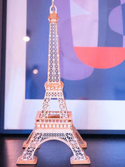 Puzzle 3D Eiffel Tower Paris |  Brainstaker™ Bois