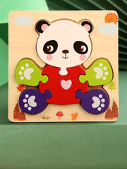 Puzzle 3D En Bois Panda | Brainstaker™ Bois