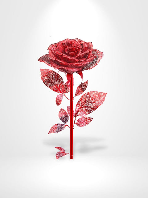 Puzzle 3D Fleurs | Brainstaker™ Rouge
