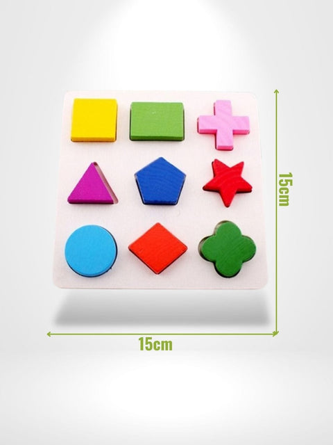Puzzle 3D Géometrie Montessori | Brainstaker™