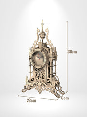 Puzzle 3D Mécanique Horloge| Brainstaker™ Bois