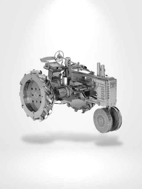 Puzzle 3D Metal tracteur | Brainstaker™ Argent
