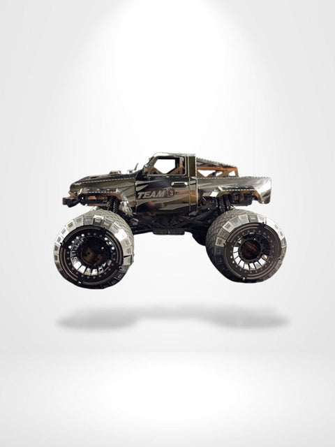 Puzzle 3D Métal voiture | Brainstaker™ Argent