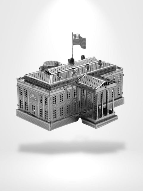Puzzle 3D Mini Maison blanche | Brainstaker™ Argent
