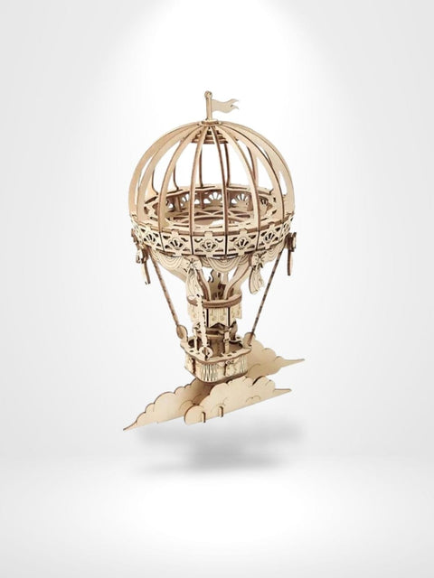 Puzzle 3D Montgolfière | Brainstaker™ Bois