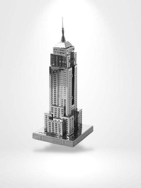 Puzzle 3D New-York Empire State Building | Brainstaker™ Argent