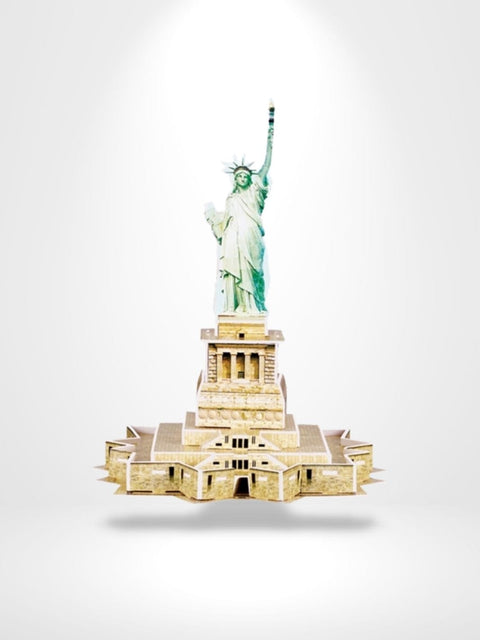 Puzzle 3D New-york statue de la liberté | Brainstaker™ Beige