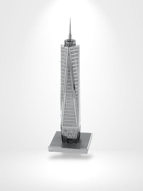 Puzzle 3D One World Trade Center | Brainstaker™ Argent