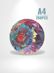 Puzzle 3D Pour Femme | Brainstaker™ A4 / Rouge