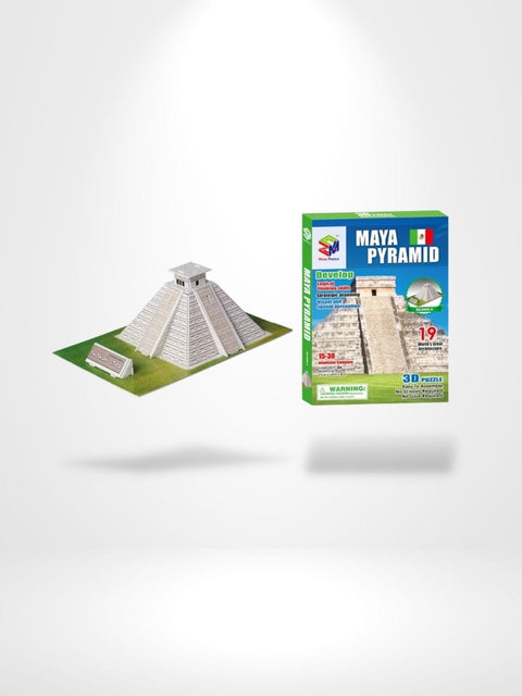Puzzle 3D Pyramidal | Brainstaker™ Blanc Sale