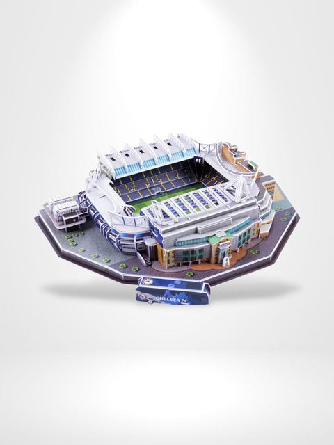Puzzle 3D Stade  | Brainstaker™ Blanc