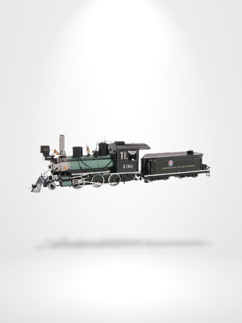 Puzzle 3D Steam train | Brainstaker™ Noir