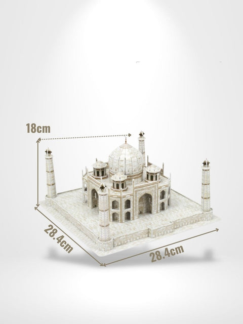 Puzzle 3D Taj Mahal | Brainstaker™ Blanc Cassé