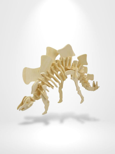 Puzzle 3D Wooden Dinosaur Instructions | Brainstaker™ Bois